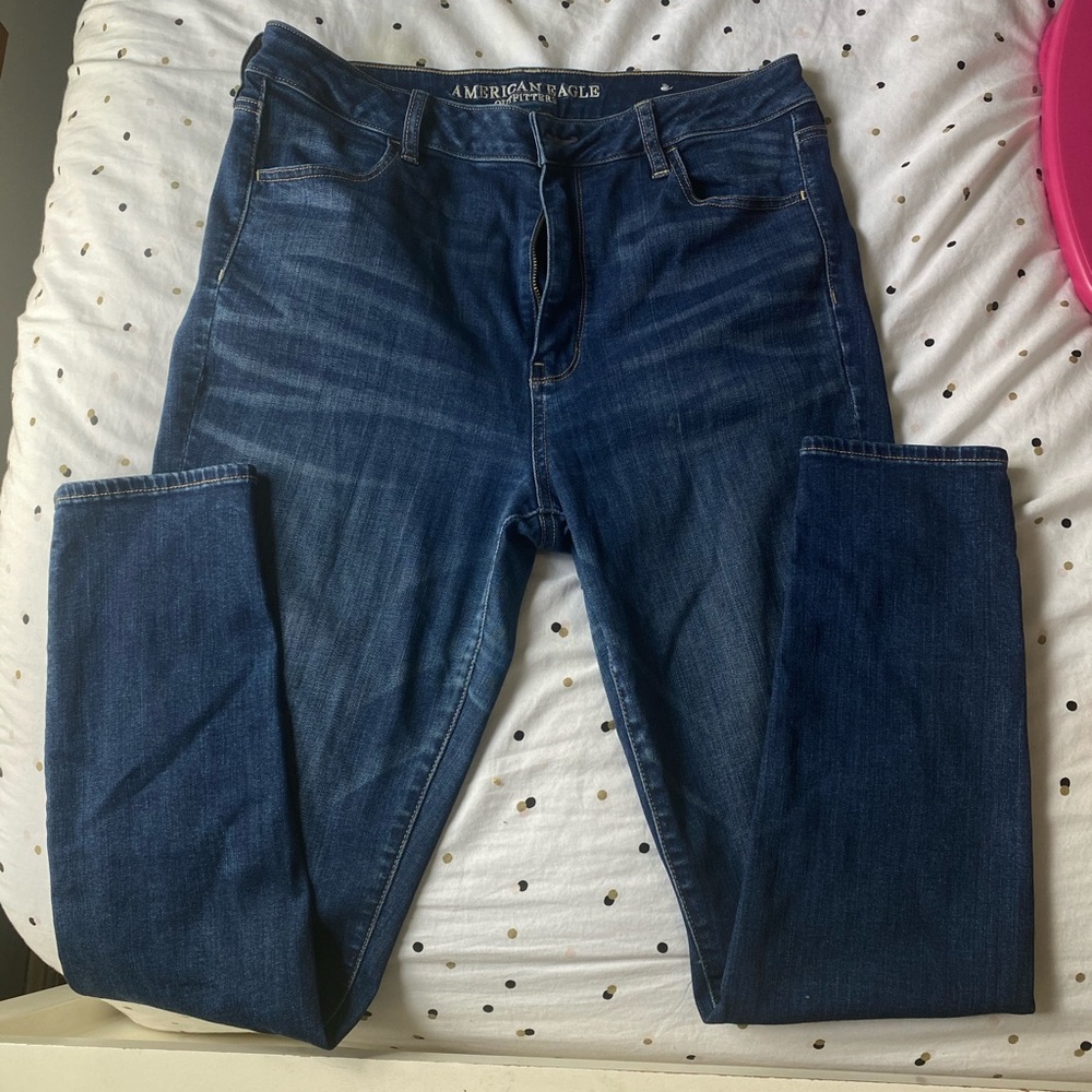 AEO Super High Rise Jeggings